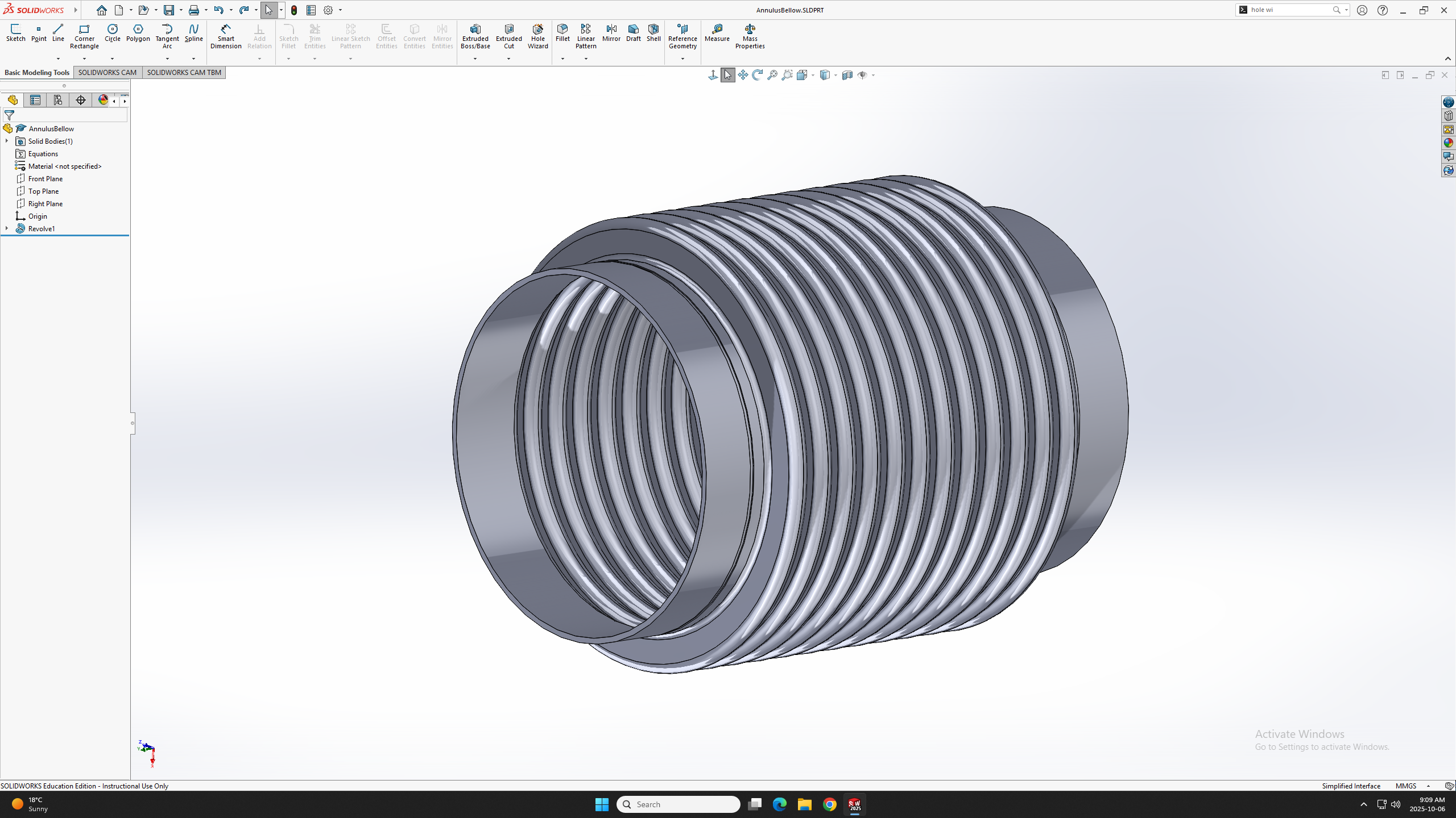 Annulus Bellow